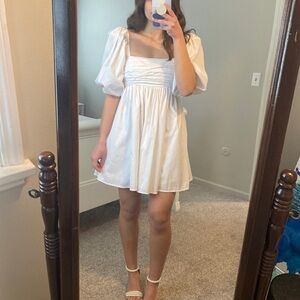 Abercrombie white dress